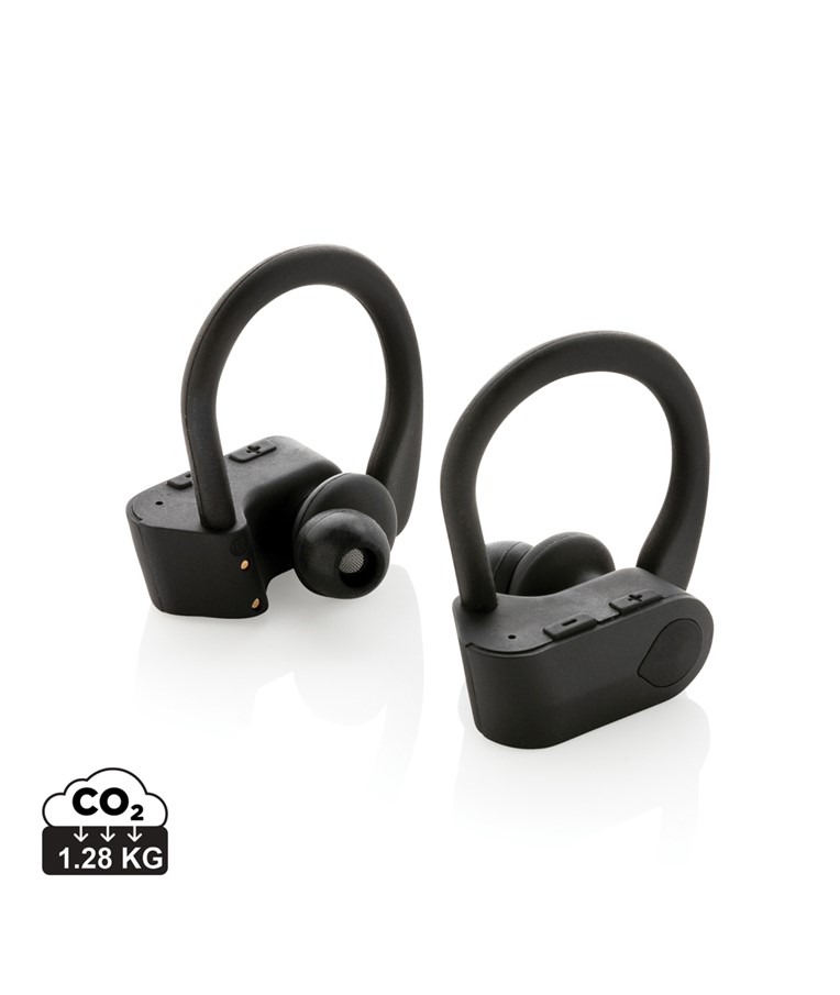 Športne ušesne slušalke TWS v polnilni torbici