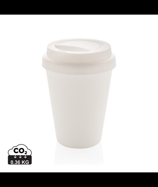 Reusable double wall coffee cup 300ml