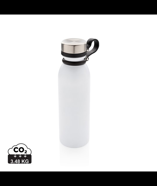 Copper vacuum insulated bottle with carry loop