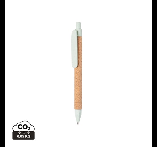  Svinčnik iz pšenične slame s pluto - Eco-Pen