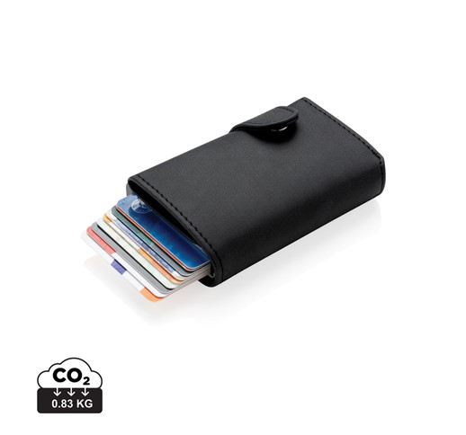 Standardno aluminijasto držalo za kartico RFID s PU denarnico