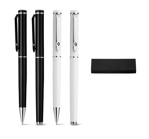 CALIOPE SET. Roller pen and ball pen set