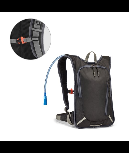 MOUNTI. 420D sports backpack with water tank 2 L