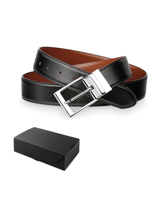 MALINI. Men's leather belt
