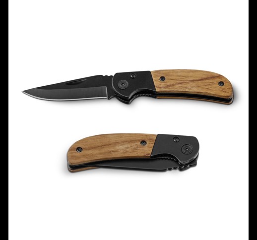 SPLIT. Pocket knife in stainless steel and wood