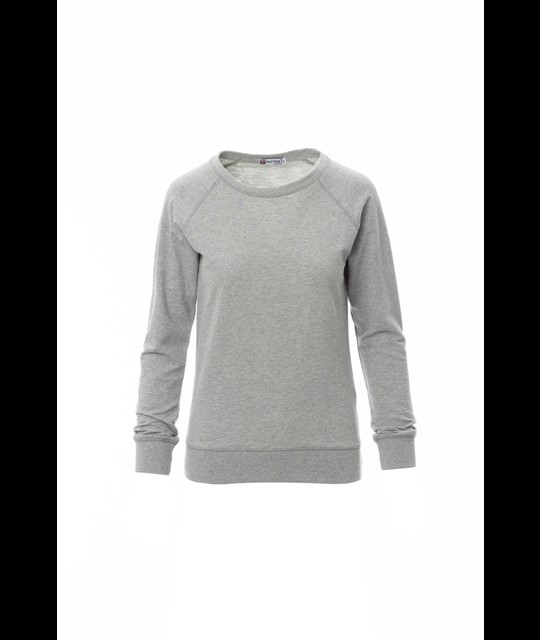 MALIBU+ŽENSKI SWEATSHARTS 250GR FRANCOSKI TERRY BURN-OUT EFFECT