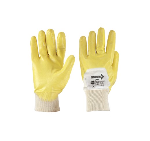 LPKY COATED GLOVES  COTTON NBR COATED