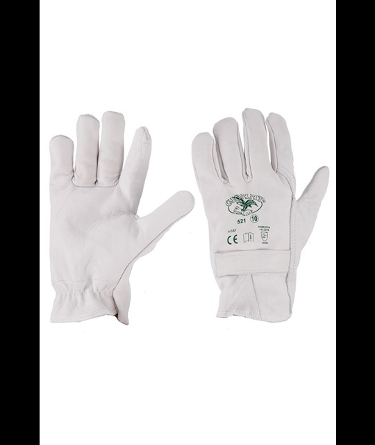 521 MECHANICAL RISK GLOVES  BOVINE GRAIN LEATHER