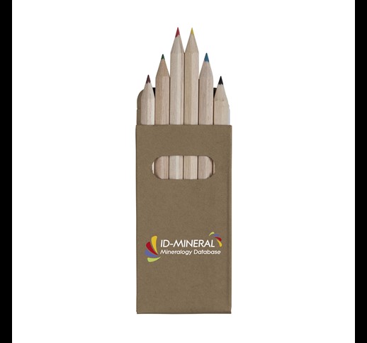 SixColour coloured pencils