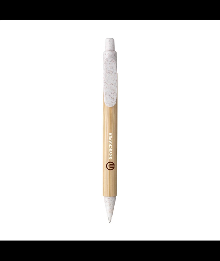 Kemični svinčnik Bamboo Wheat Pen iz pšenične slame