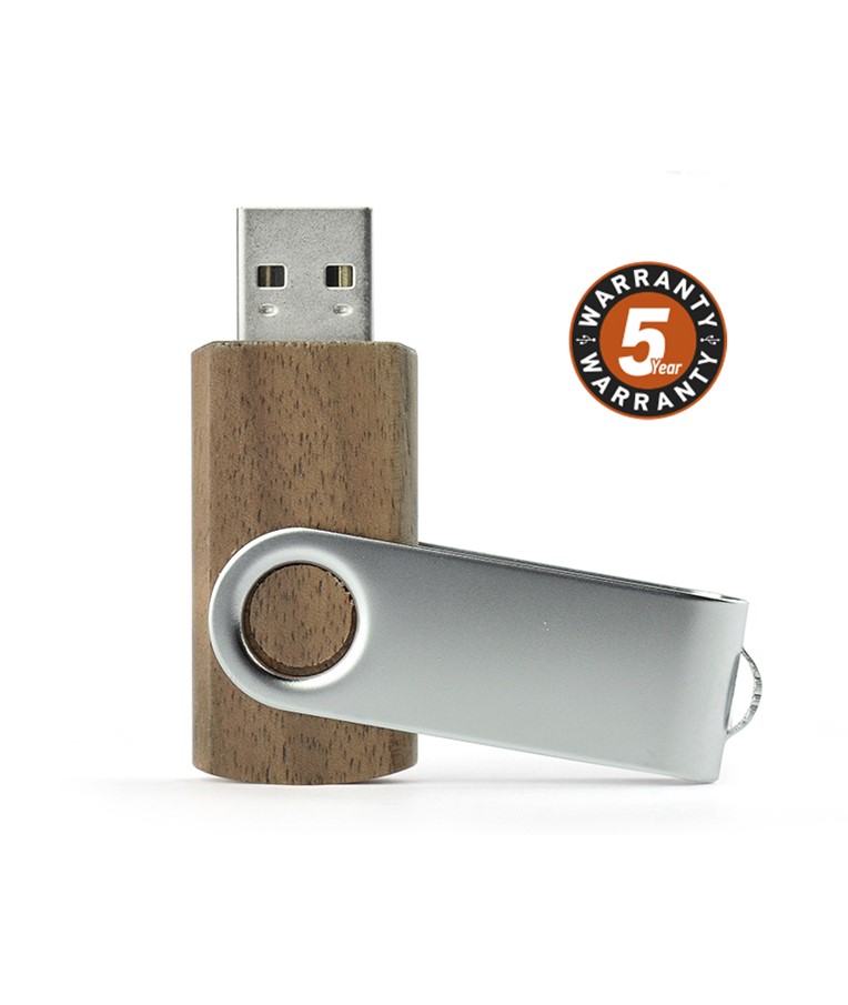 USB ključ TWISTER WALNUT 8 GB