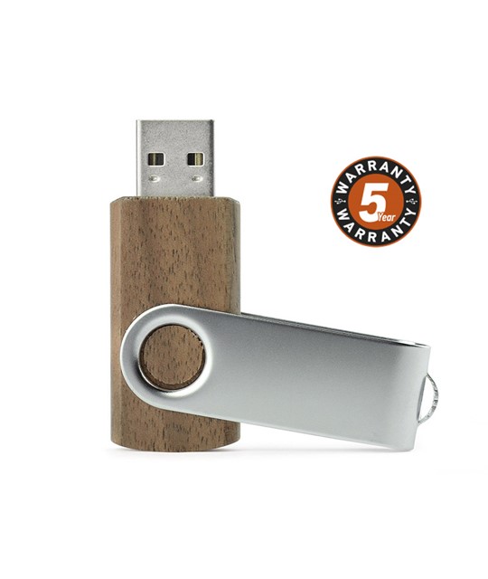 USB ključ TWISTER WALNUT 16 GB