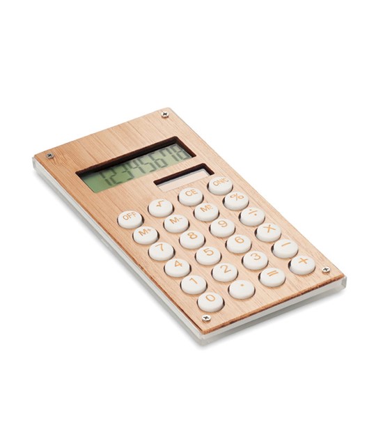 8-mestni bambusov kalkulator - CALCUBAM 