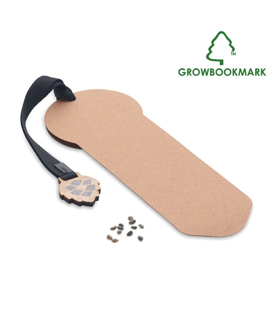 GROWBOOKMARK™ - Pine tree bookmark