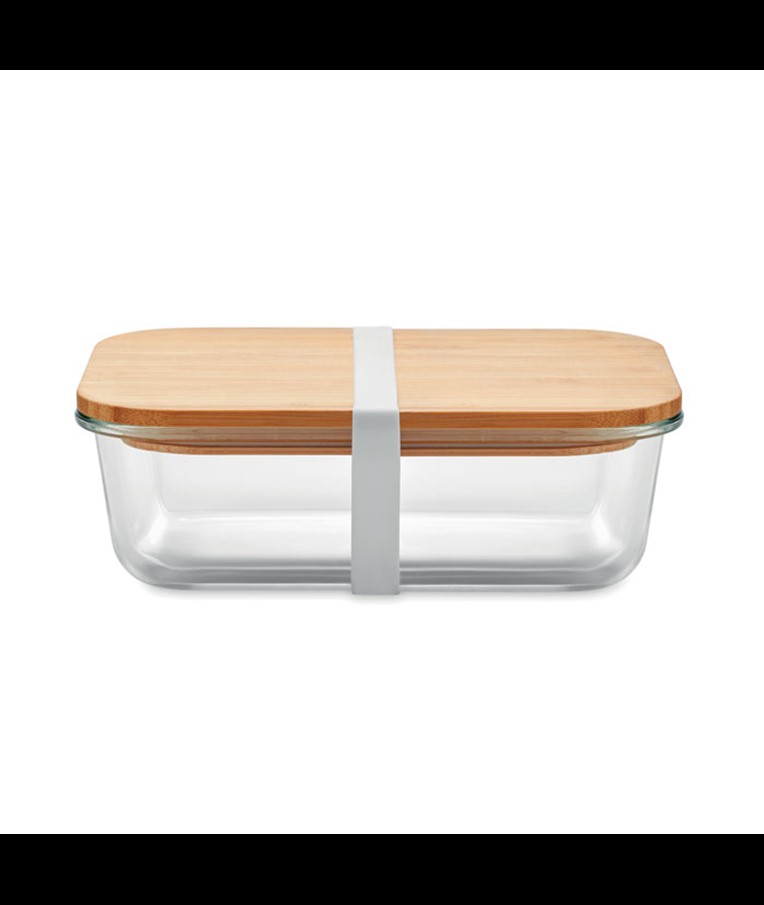 TUNDRA LUNCHBOX - Glass lunchbox with bamboo lid
