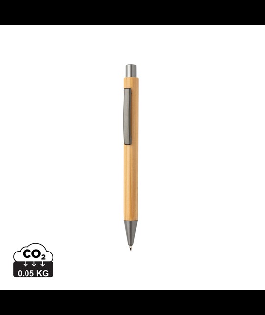 Slim design bamboo pen