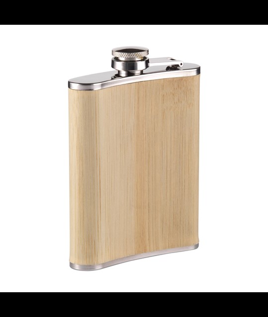 Hipflask Bamboo 200 ml drinking bottle