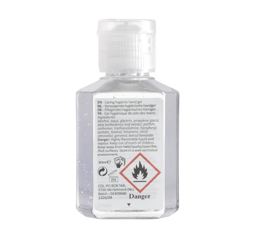 Negovalni higienski gel za roke 30 ml
