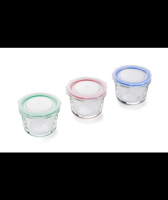 Stekleni kozarci PESTO set 3 x 120 ml