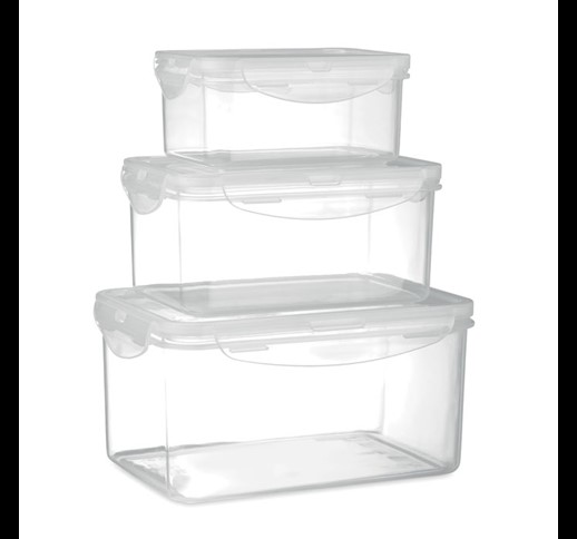 STORIE - Set of 3 food storage boxes