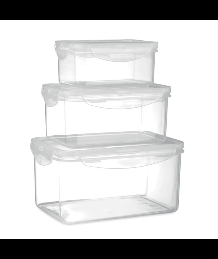 STORIE - Set of 3 food storage boxes