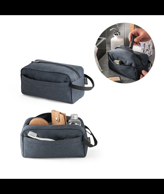 REPURPOSE BAG. 600D recycled polyester cosmetic bag
