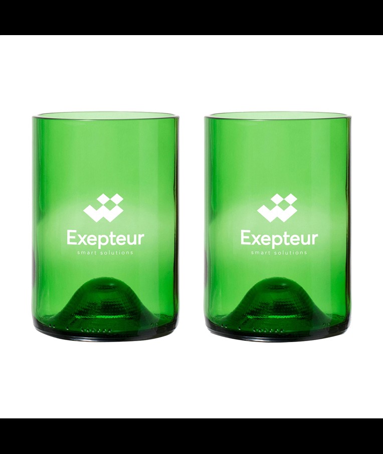 RebottledÂ® Tumbler 2-pack drinking glasses