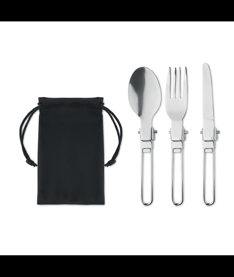 STAPI SET - 3-piece camping cutlery set