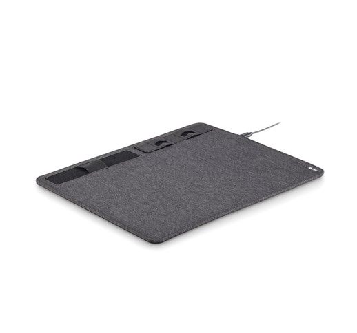SUPERPAD - RPET mouse mat charger 15W