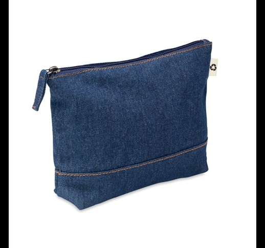 STYLE POUCH - Recycled denim cosmetic pouch