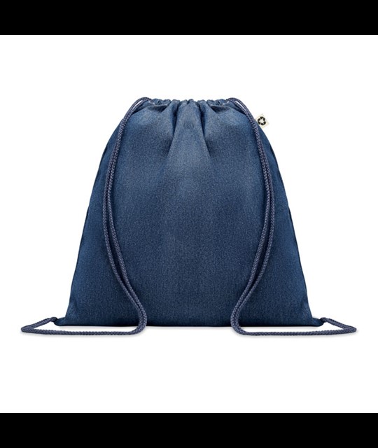 STYLE BAG - Recycled denim drawstring bag