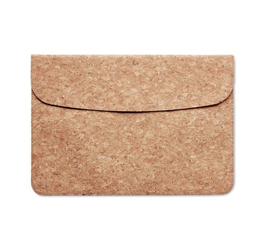 GRACE - Cork laptop bag magnetic flap