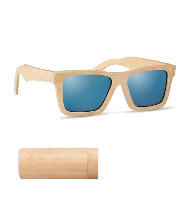 WANAKA - Sončna očala in etui iz bambusa