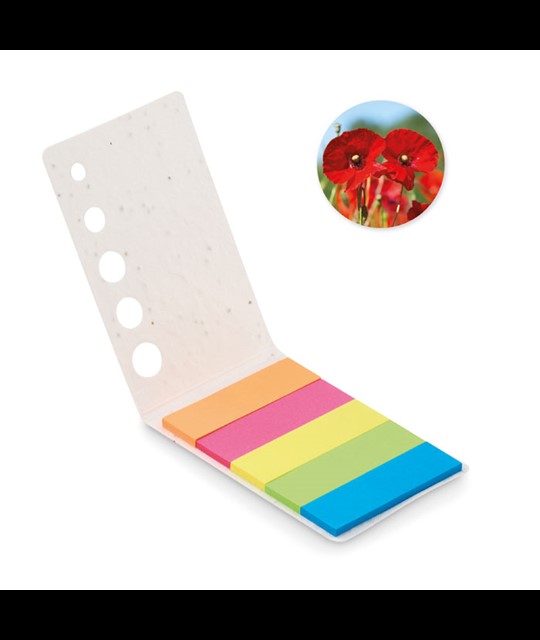 MEMO SEED - Seed paper page markers pad