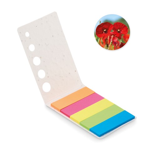 MEMO SEED - Ploščica za označevanje strani s semenskim papirjem