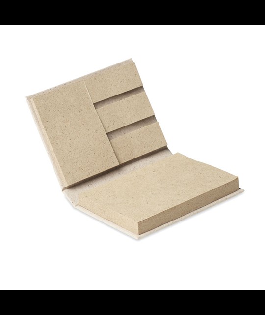 GRASS STICKY - Recycled/grass sticky memo pad