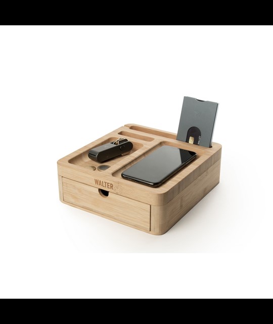 Walter Bamboo Big Dock 15W organizator in polnilec
