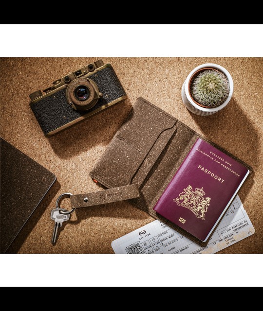 Recycled Leather Keyring