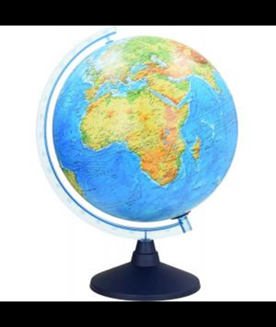 Interactive globe with LED light, 32 cm