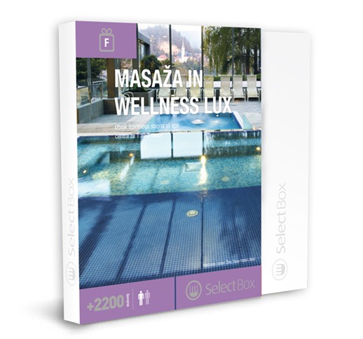 Darilni paket SelectBox: Masaža in wellness LUX (F)