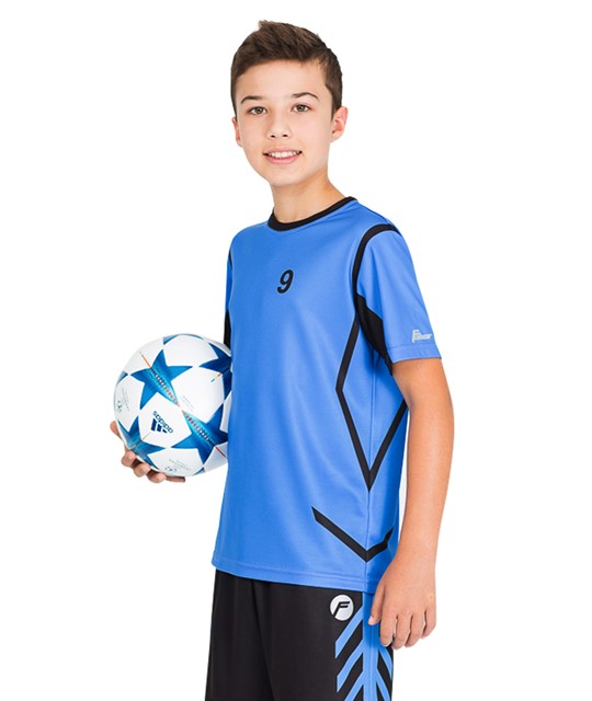 Otroška Personalizirana hitro sušeča športna majica s kratkimi rokavi
