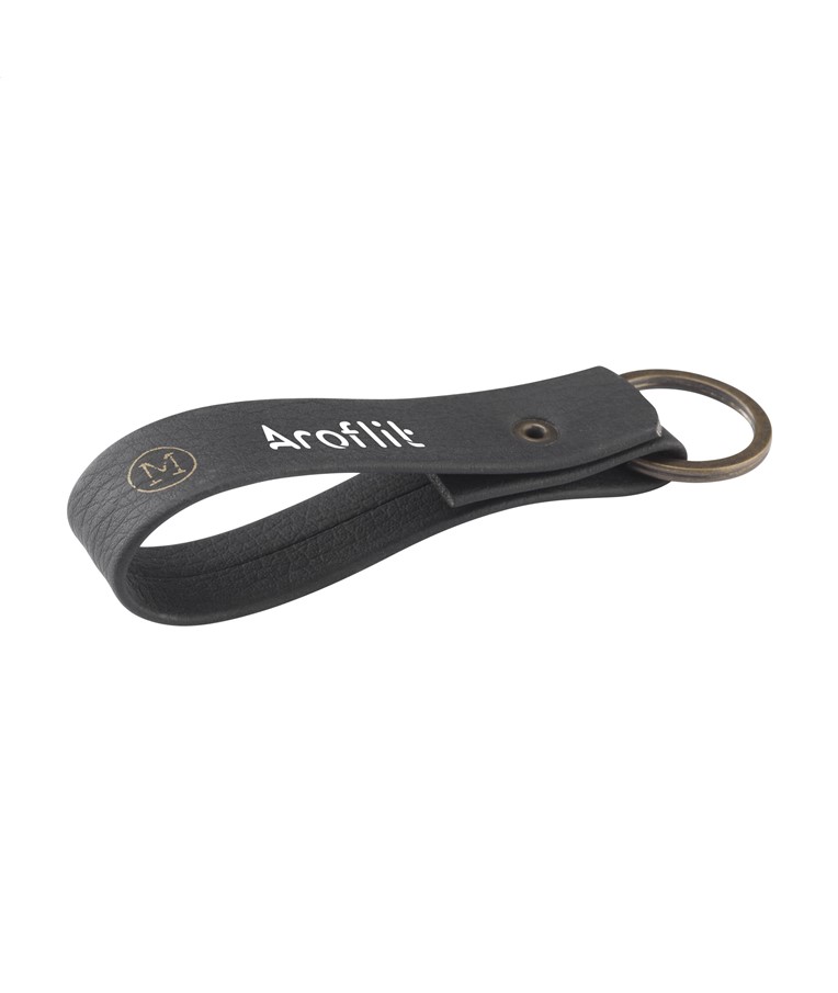 Apple Leather Keychain