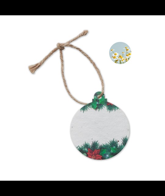 BAUSEED - Seed paper Xmas ornament