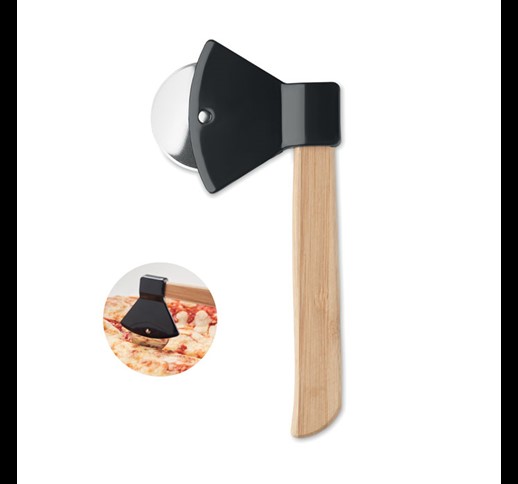 ZAZA - Pizza cutter bamboo handle