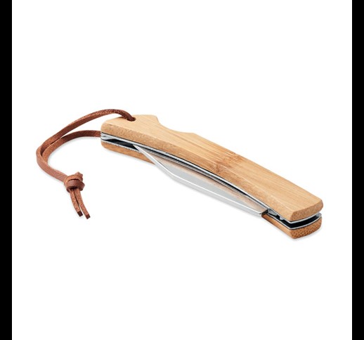 MANSAN - Foldable knife in bamboo