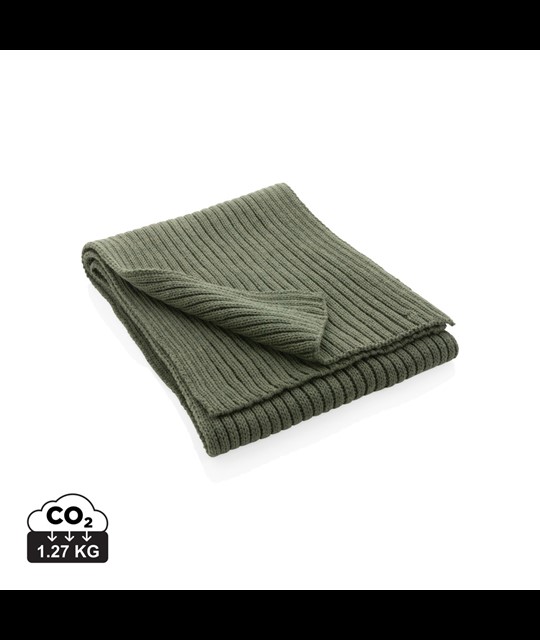 Impact AWARE™ Polylana® knitted scarf 180 x 25cm