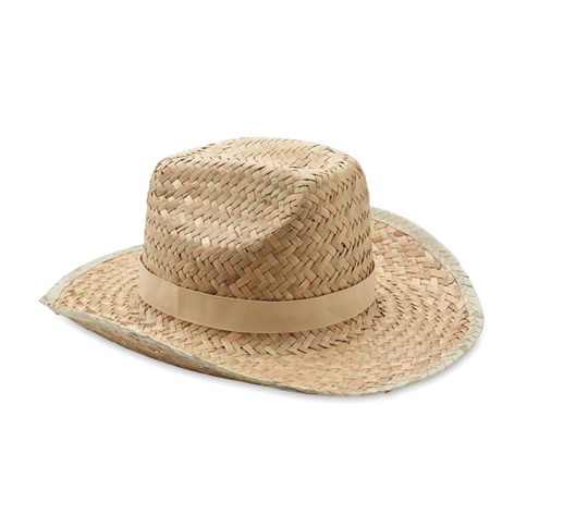 TEXAS - Naravni slamnati kavbojski klobuk