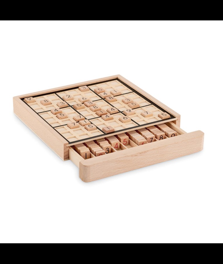 SUDOKU - Wooden sudoku board game