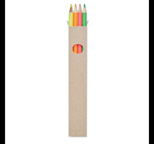 BOWY - 4 highlighter pencils in box