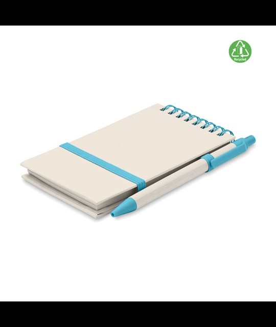 MITO SET - Set zvezkov A6 iz recikliranih kartonov za mleko